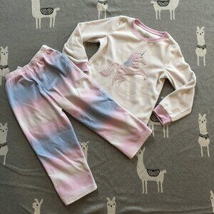 Carter's Girl Fleece Pajamas Set of 2 6T